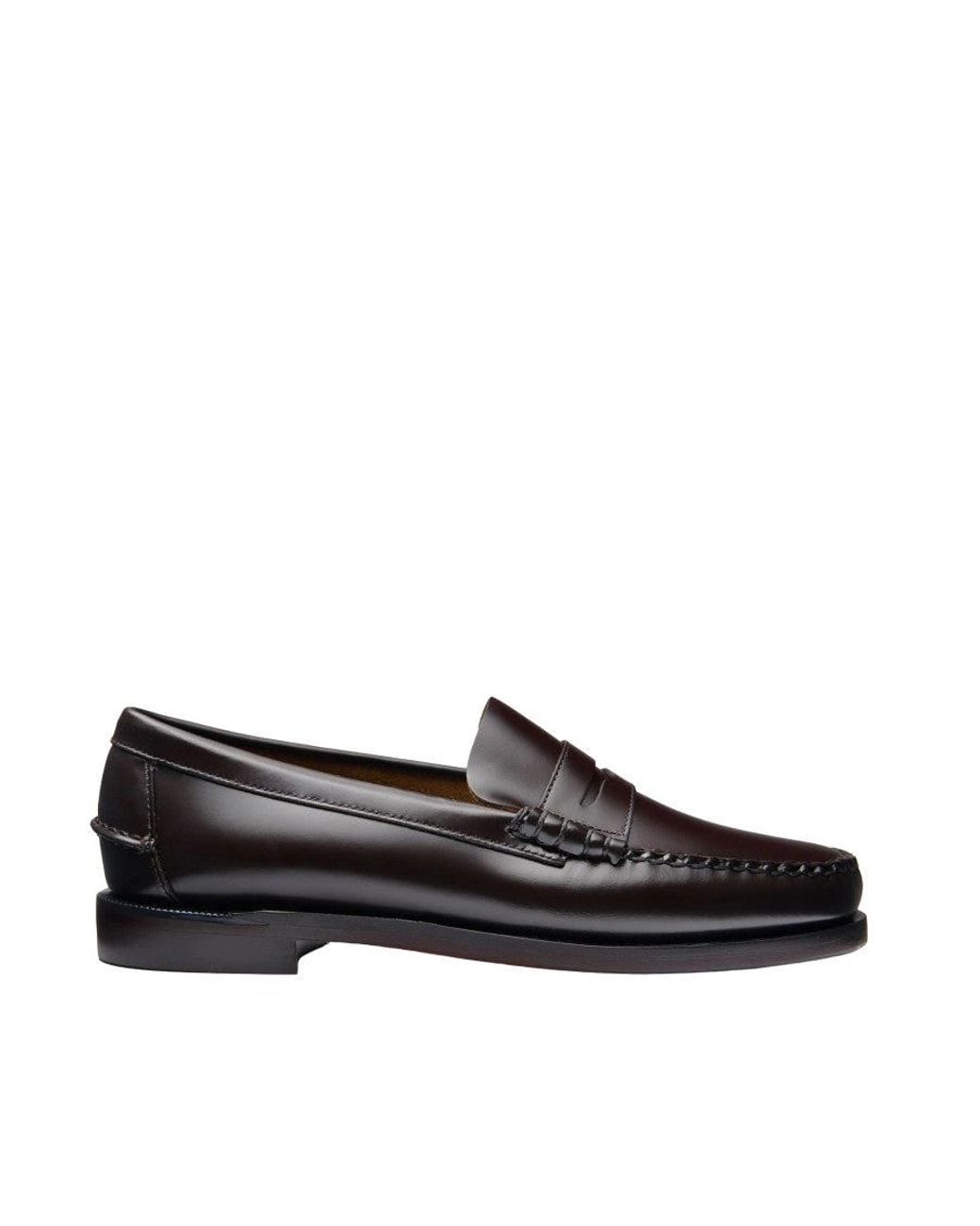 Sebago Black Leather Loafers