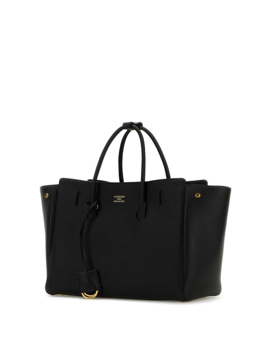 Balenciaga Black Hempton Small Tote