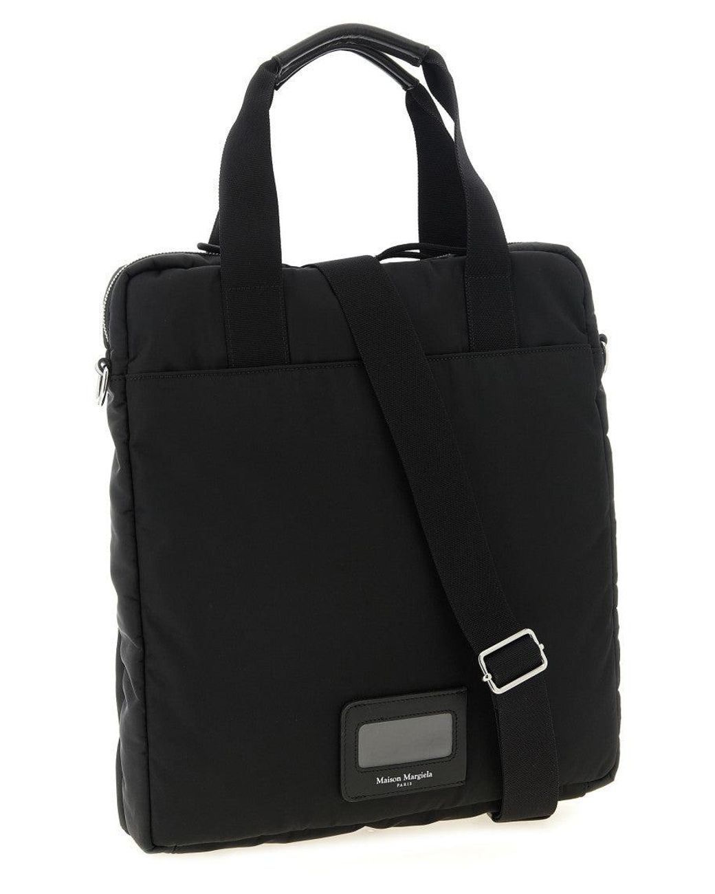 Maison Margiela Black 'High Tech' Pc Shopping Bag for men