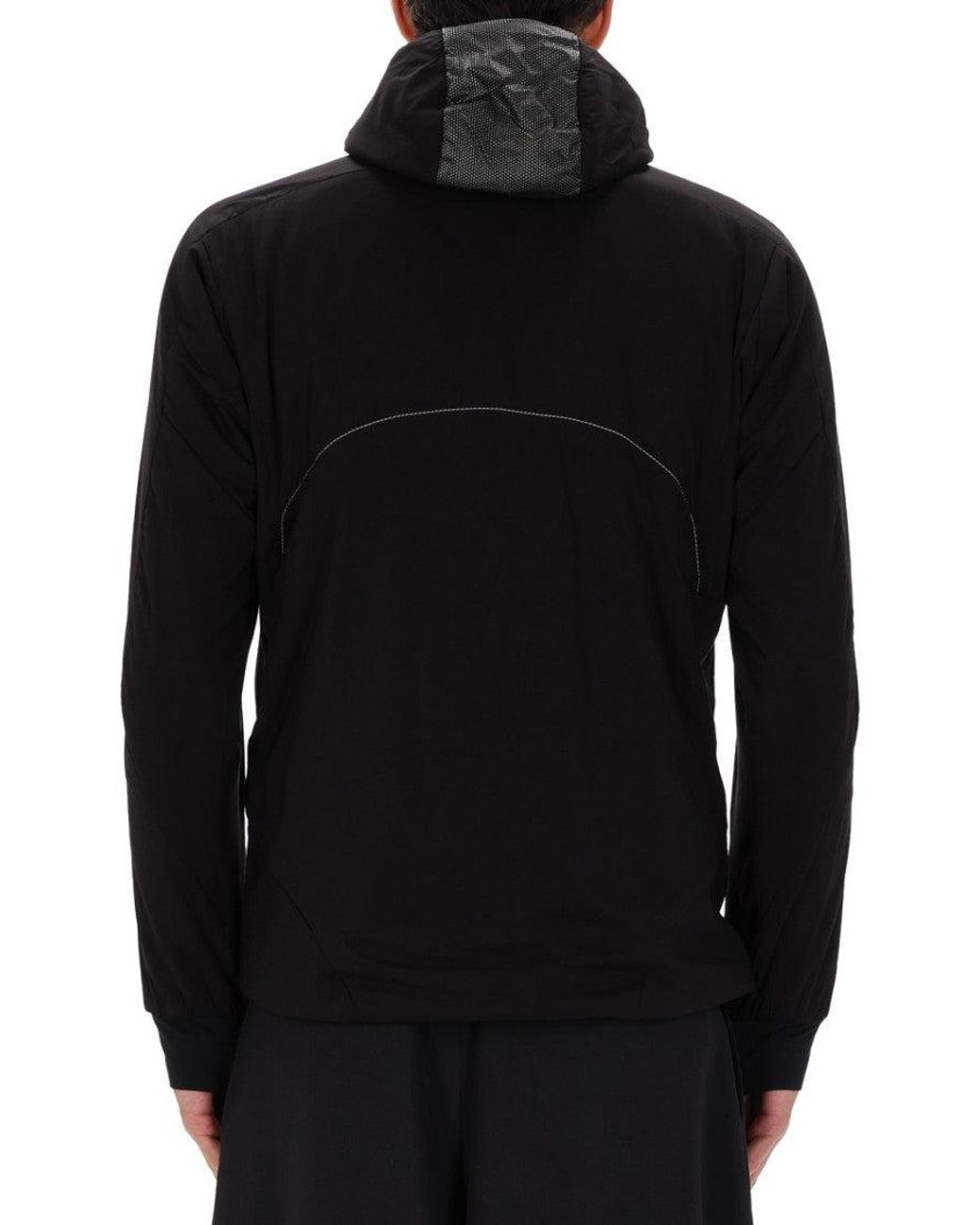 And Wander Black Alpha Air Jacket Polyester for men