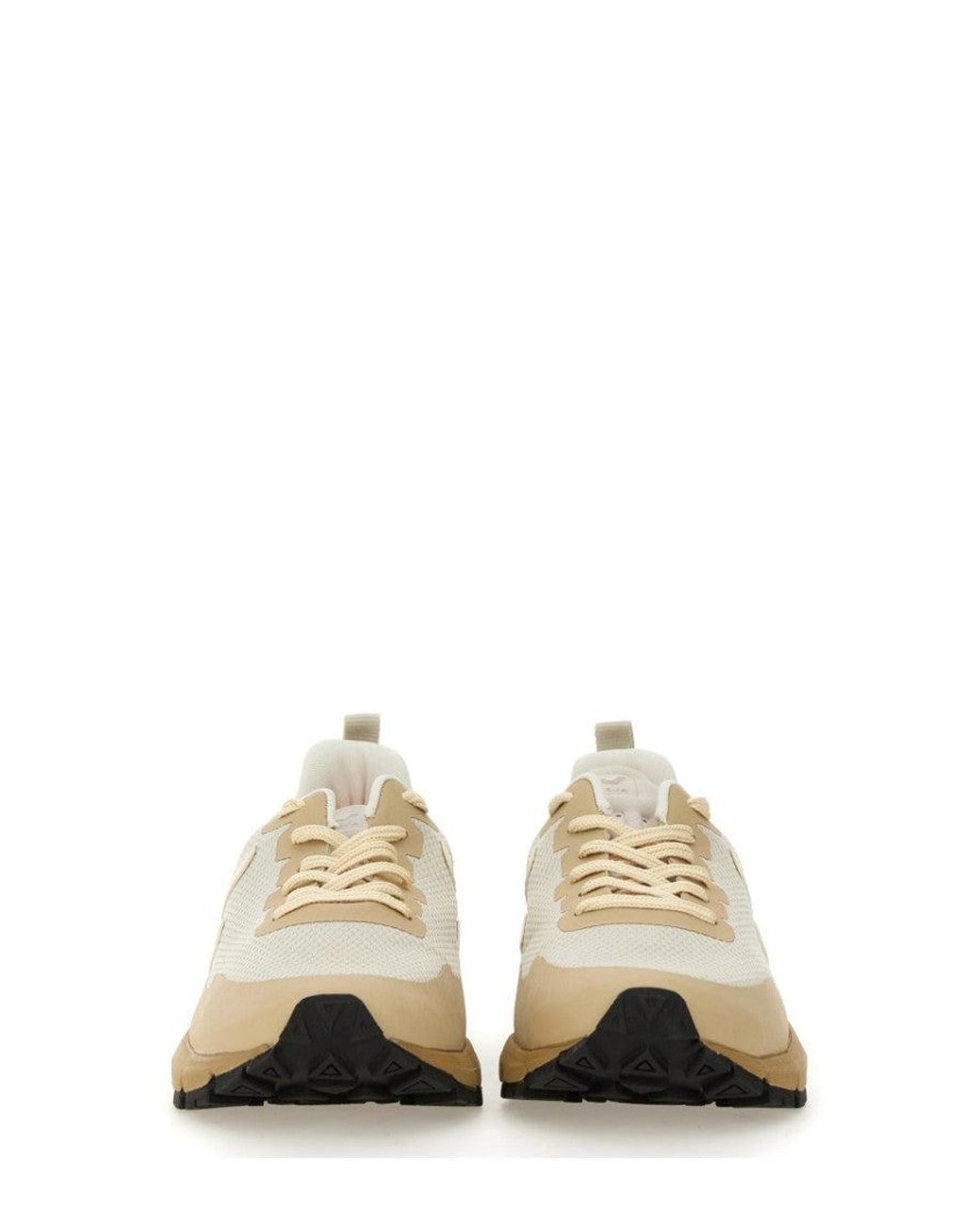 Veja White Lace Up Sneakers for men