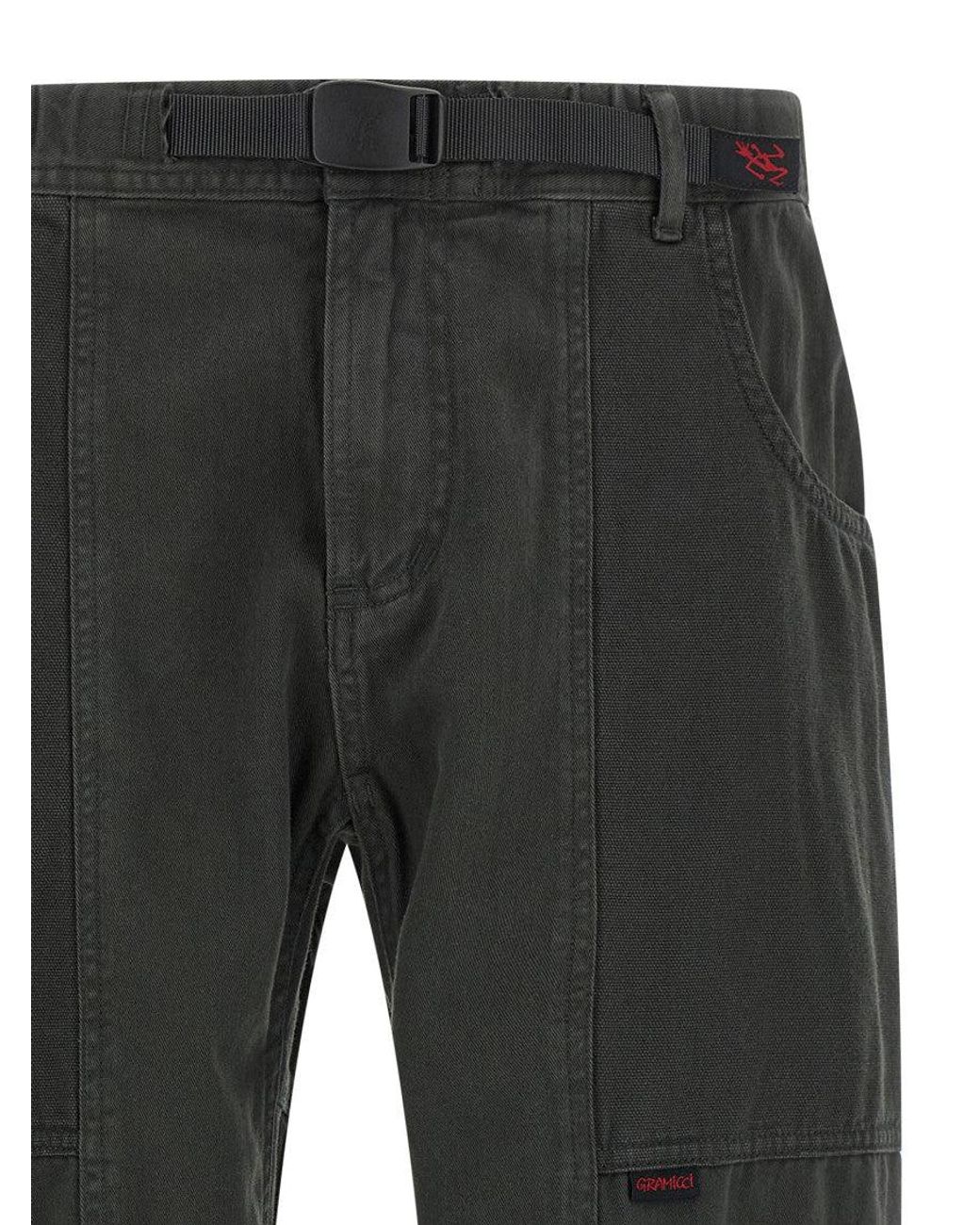 Gramicci Gray 'Gadget' Pants for men