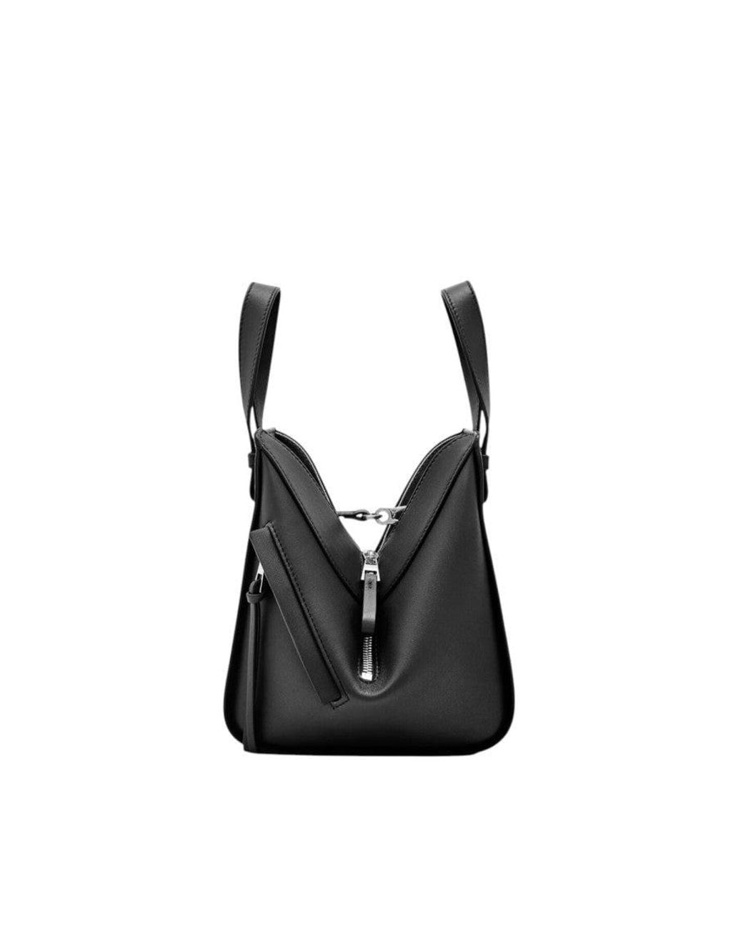 Loewe Black Compact Hammock Mini Satchel