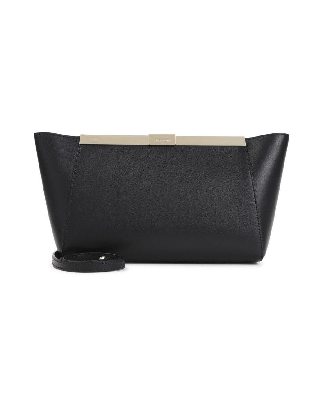 Giorgio Armani Black Logo Clutch