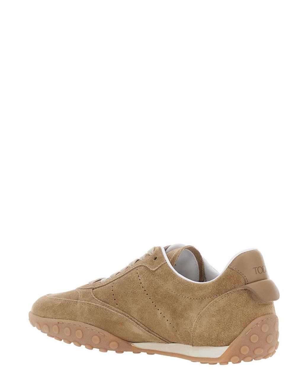 Tod's Brown Low Top Sneakers