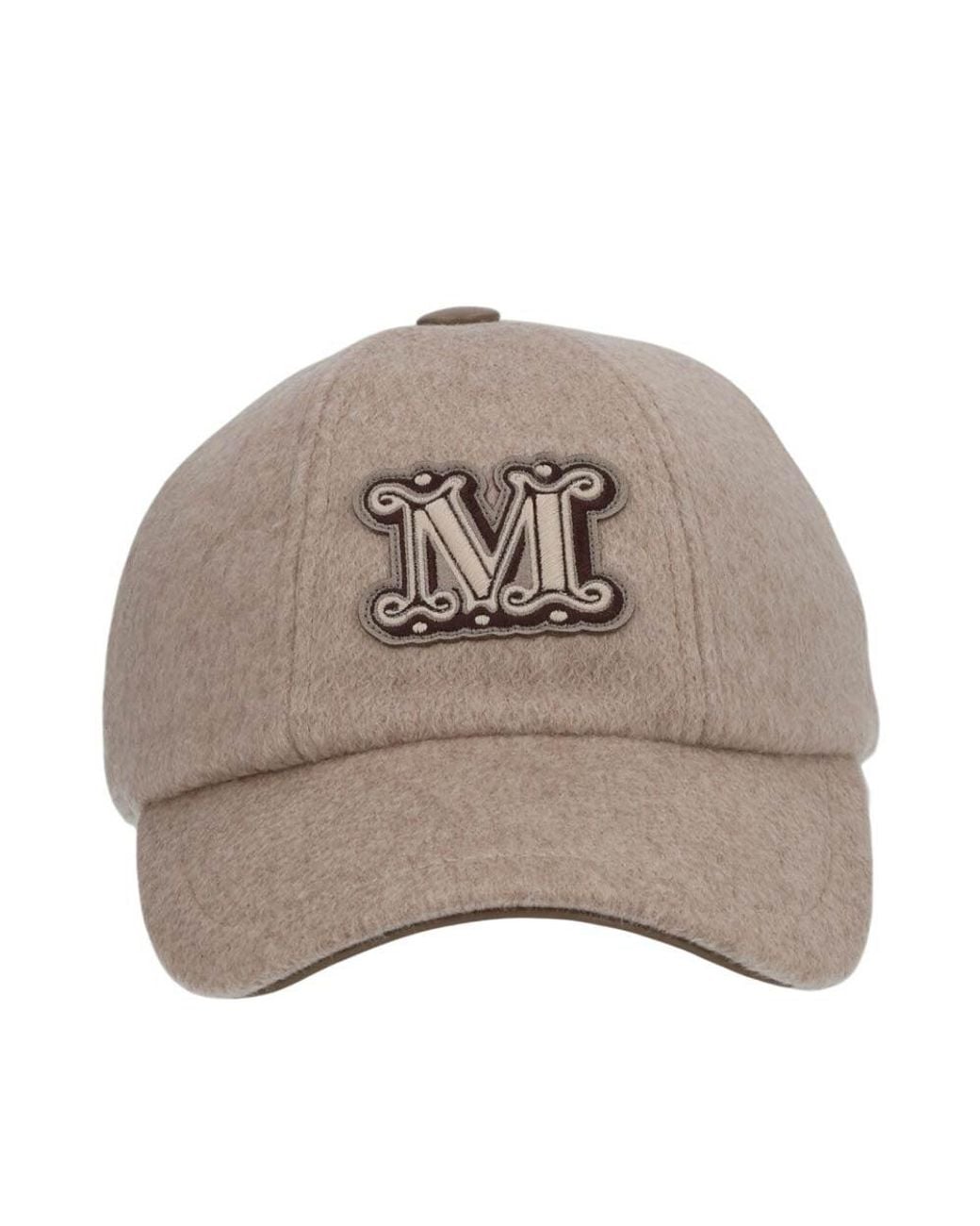 Max Mara Natural Logo Baseball Cap