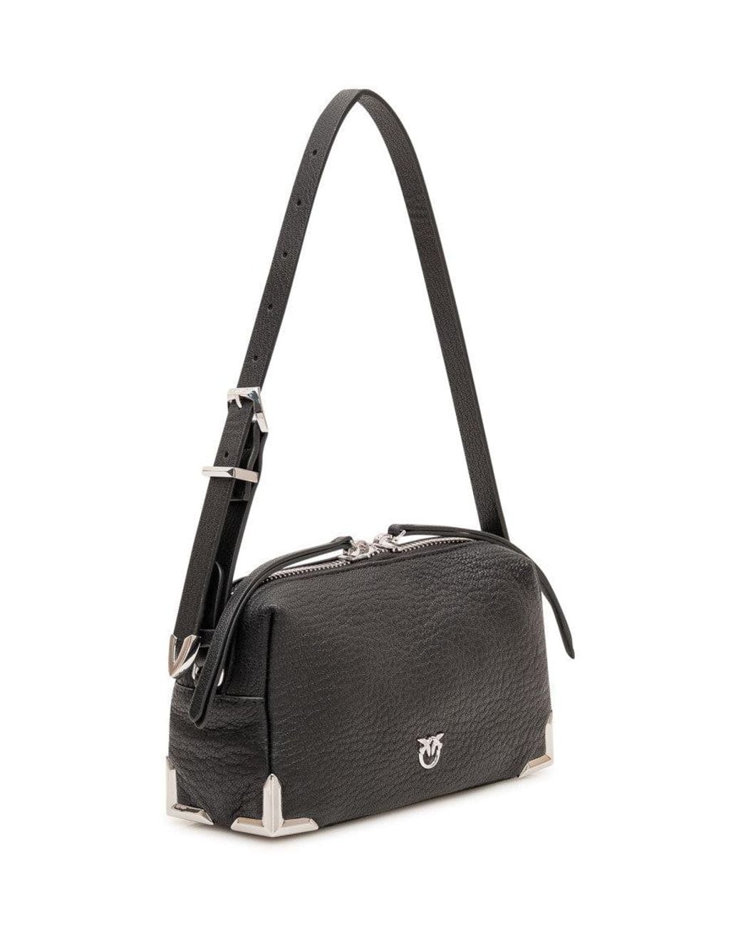 Pinko Black Boston Mini Crossbody Bag
