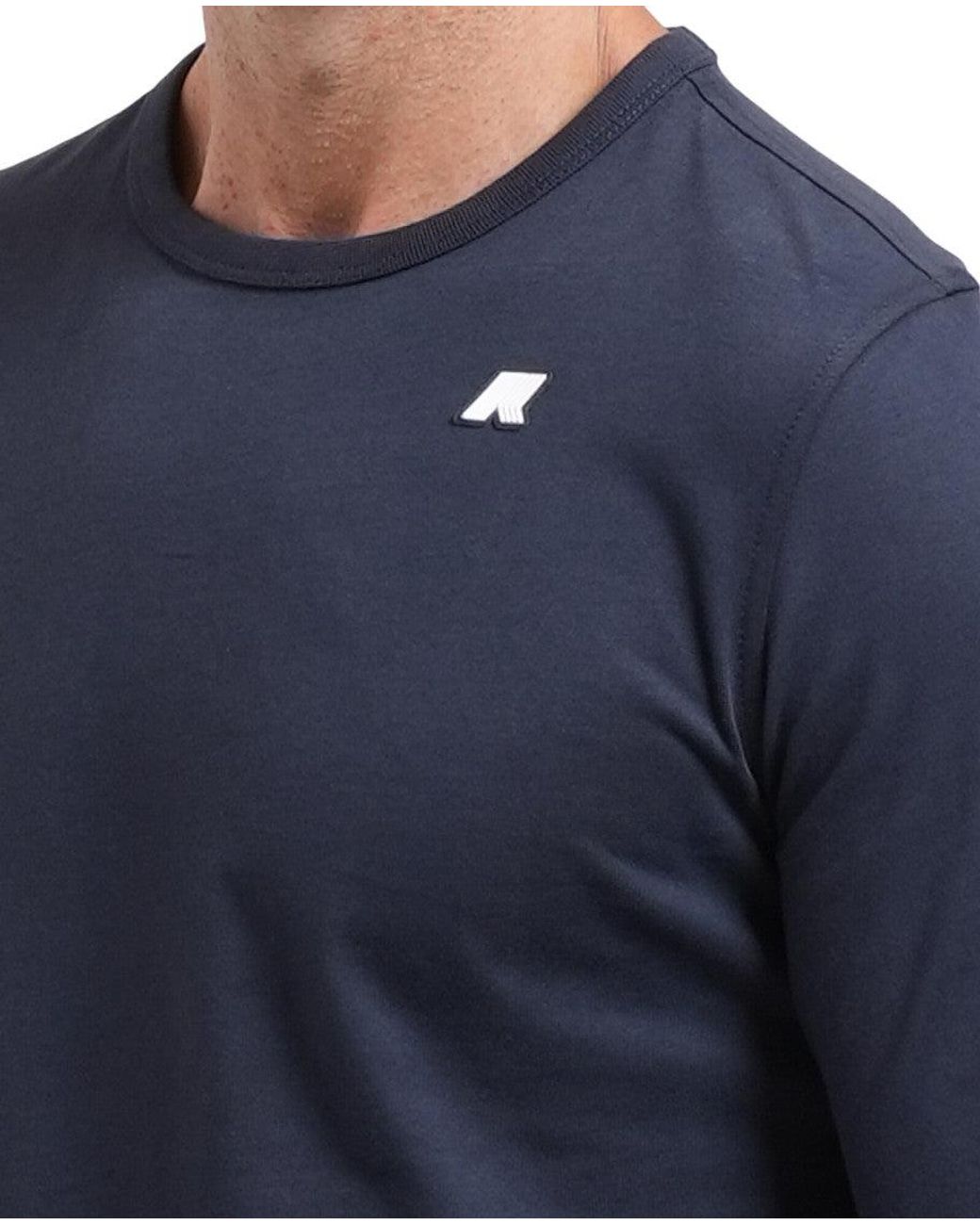 K-Way Blue Full Sleeves T-Shirt for men