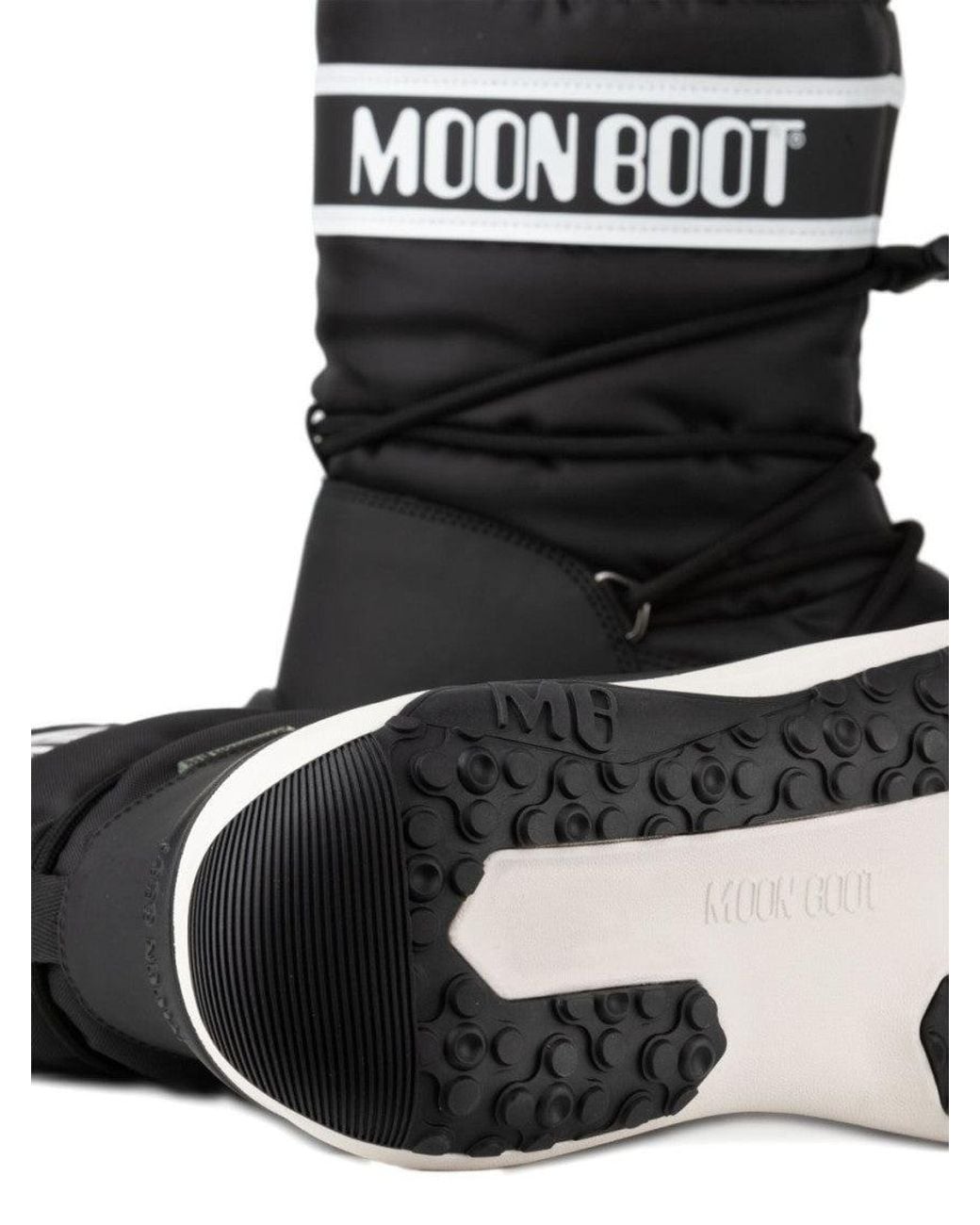 Moon Boot Black Ankle Boots for men