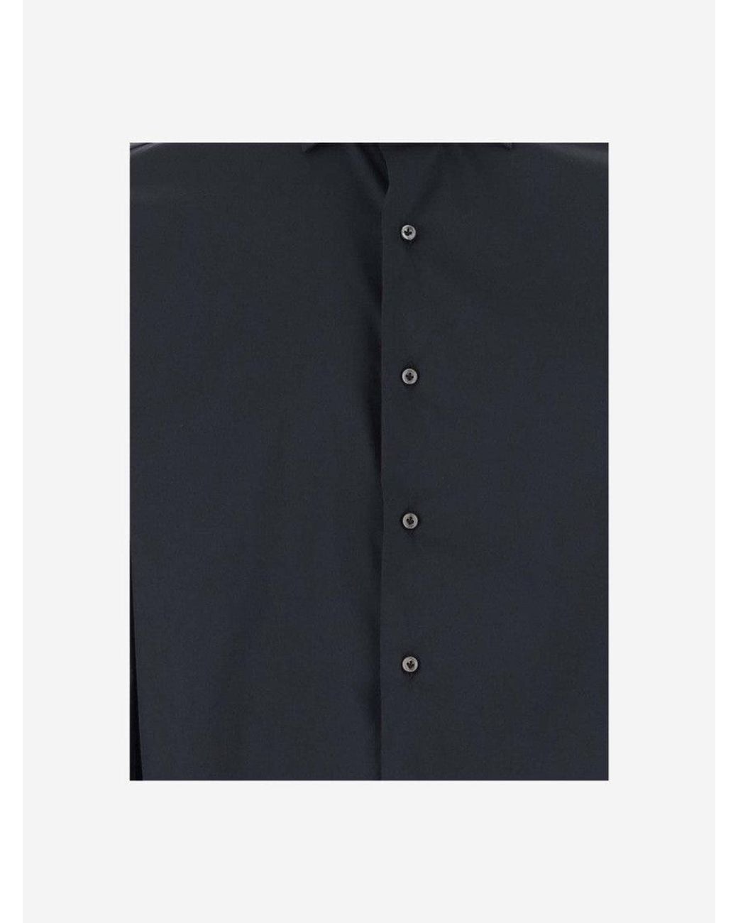 Alessandro Gherardi Blue Long Sleeves Cotton Shirt for men