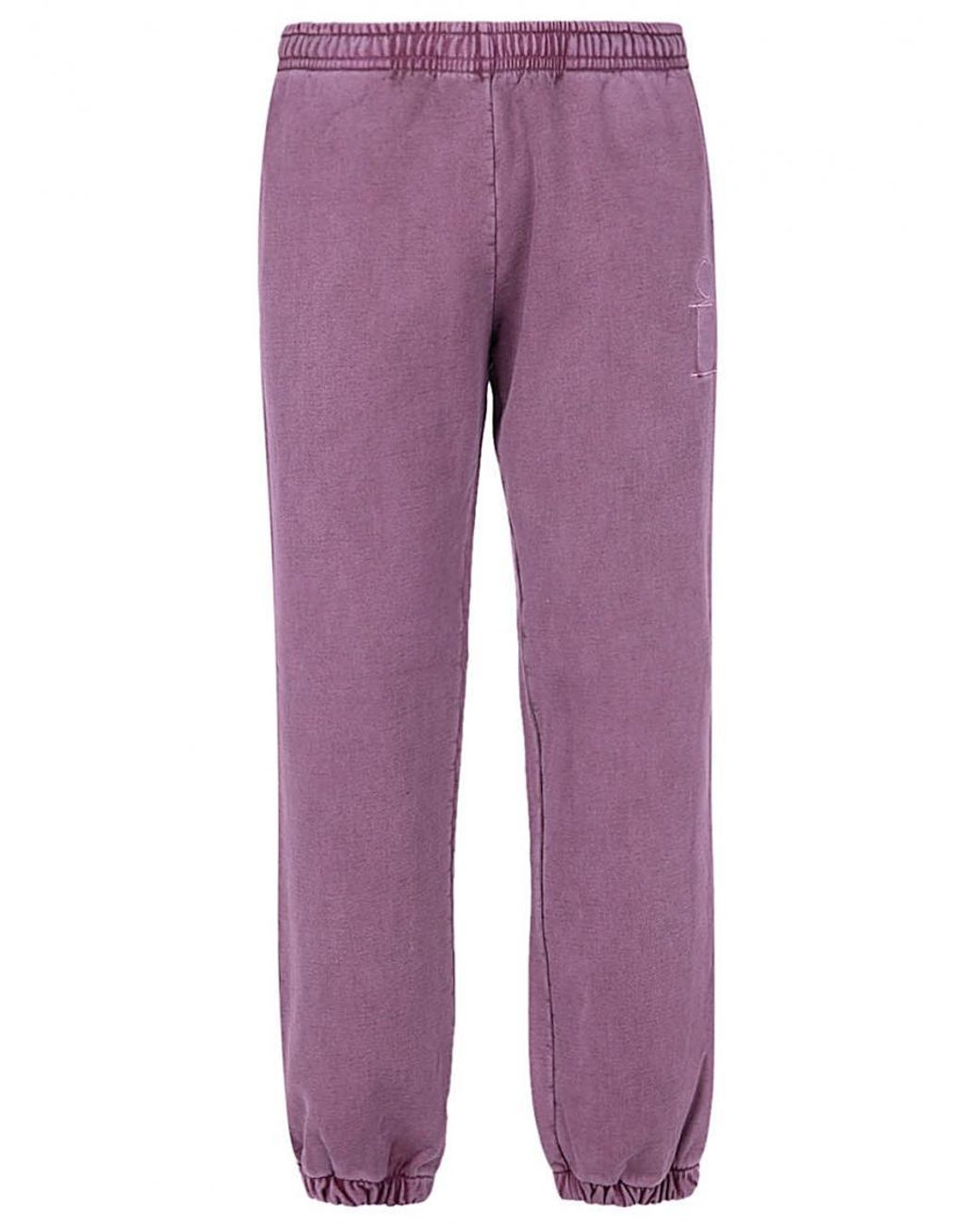 Iuter Purple Monogram Sweatpants for men