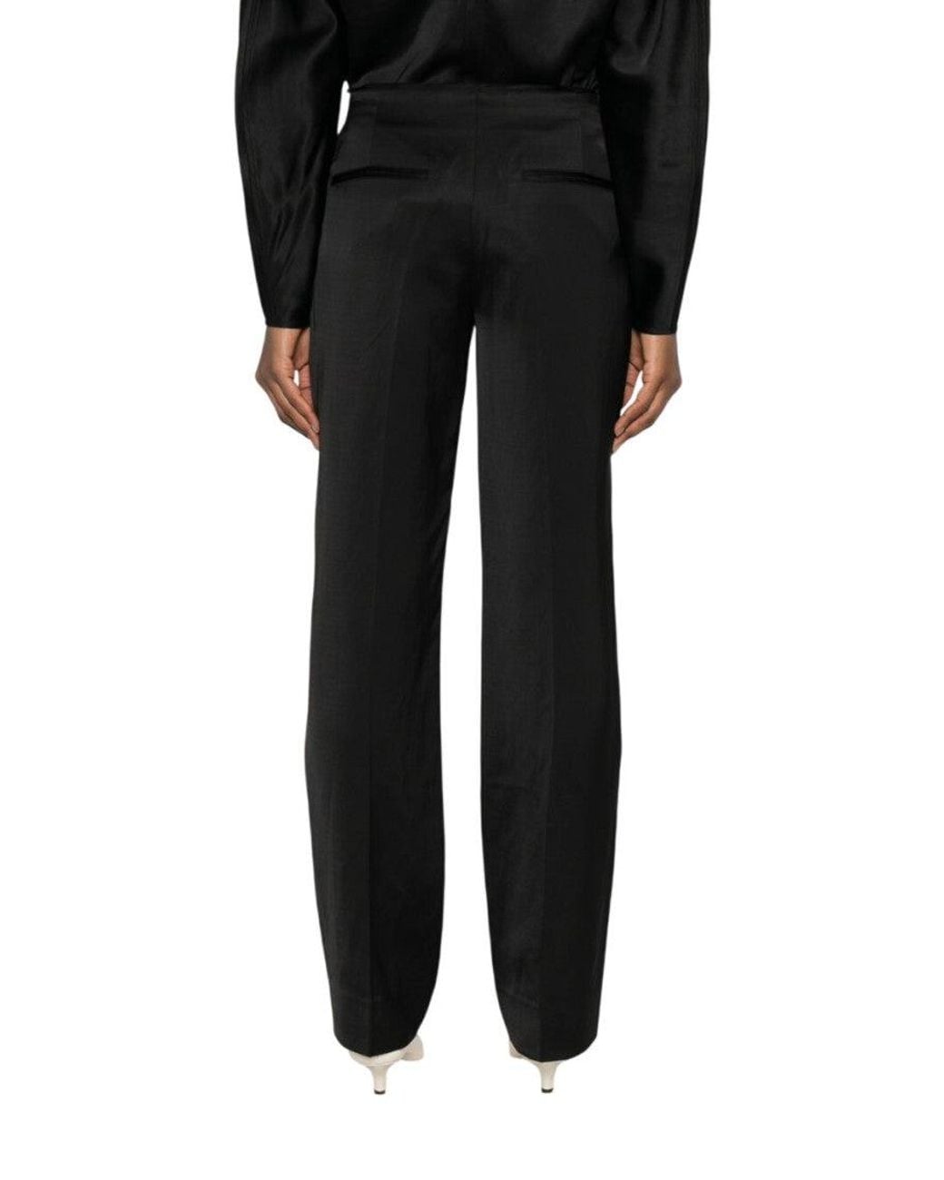 Totême  Black Straight Pant