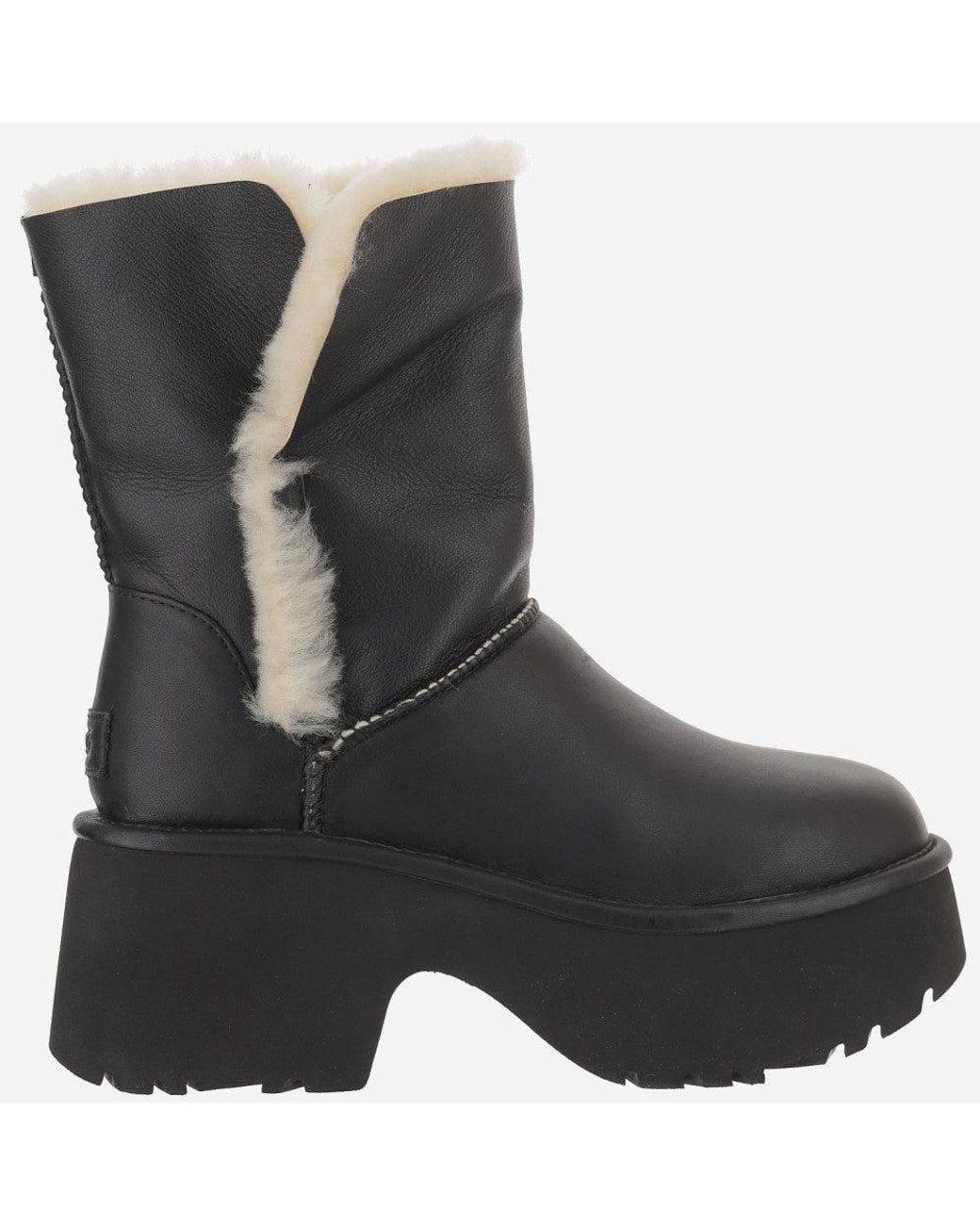 Ugg Black Leather Boots