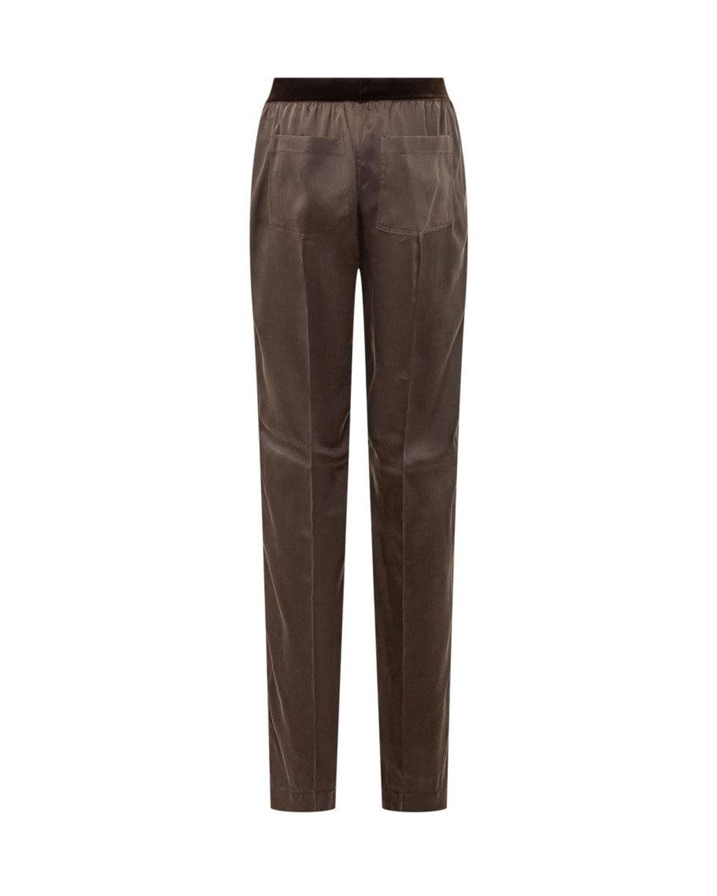 Tom Ford Brown Regular Pyjamas Pants