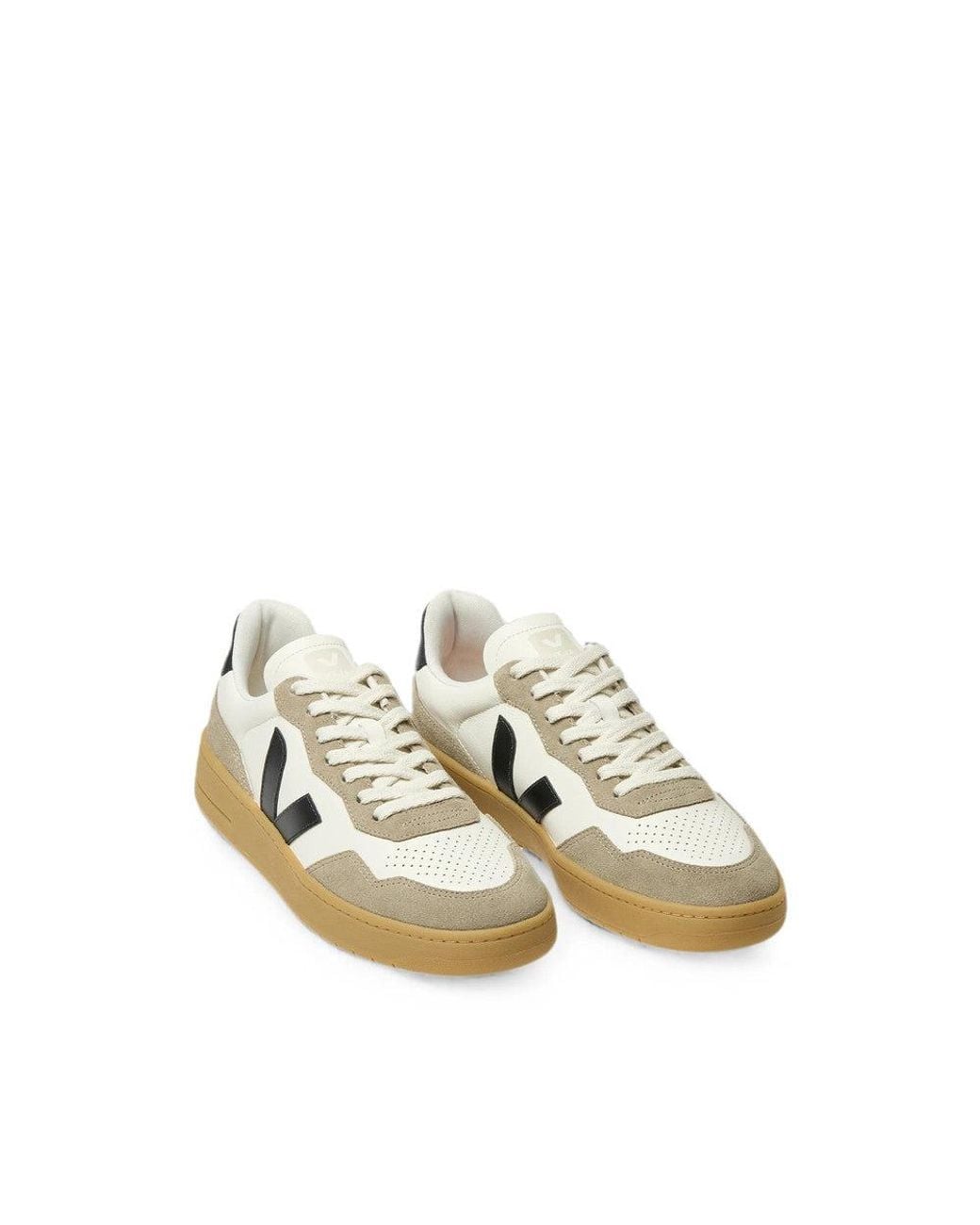 Veja Natural Perforated V-90 Sneakers