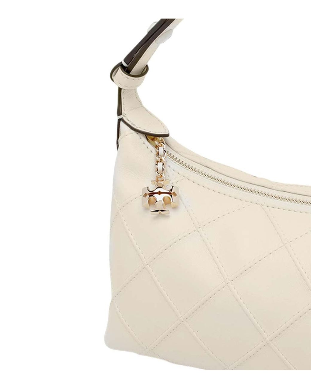 Tory Burch Metallic Off Fleming Mini Shoulder Bag