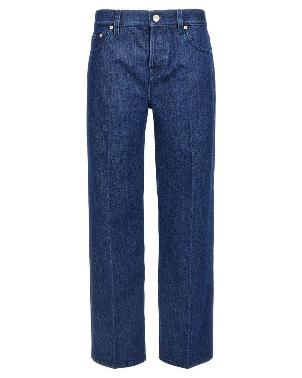 Gucci Blue Straight Fit Denim