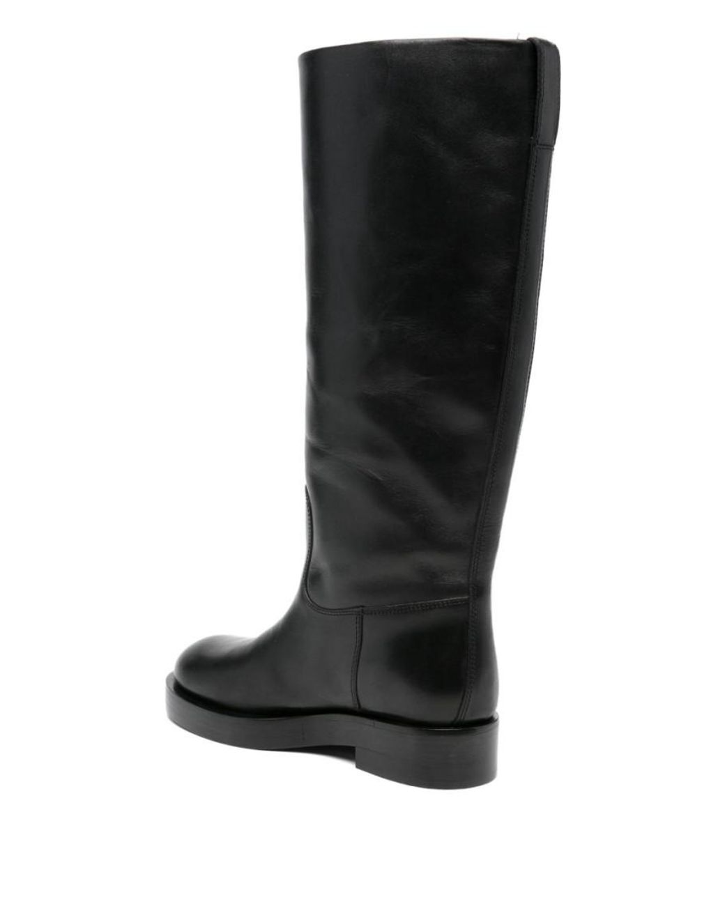 Paris Texas Black Flat Nappa Boots