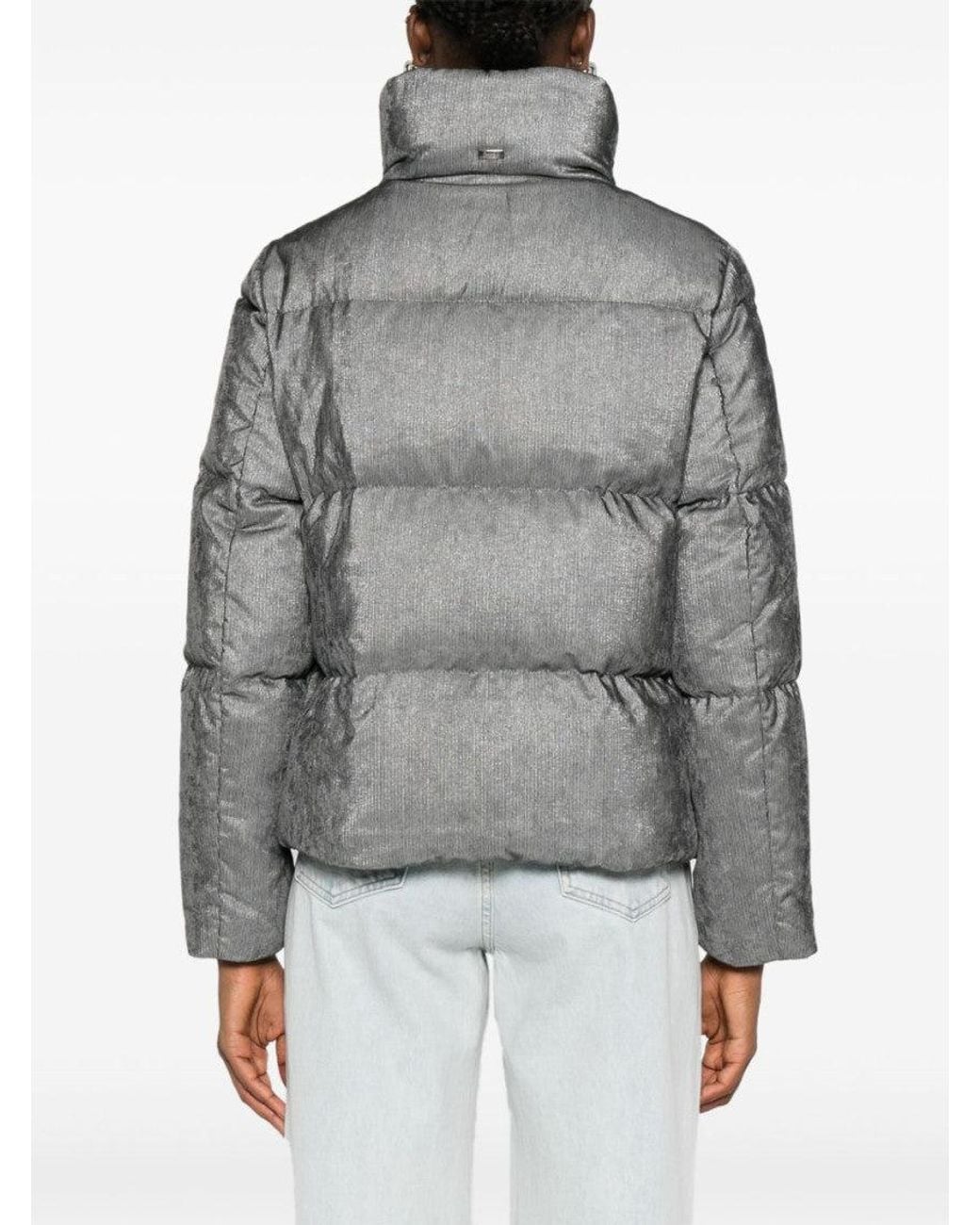 Herno Gray Quilted Jacket