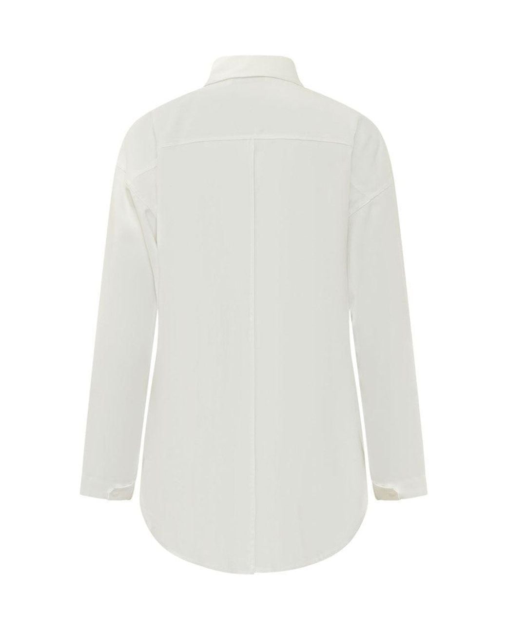 DARKPARK White Relaxed Solid Shirt