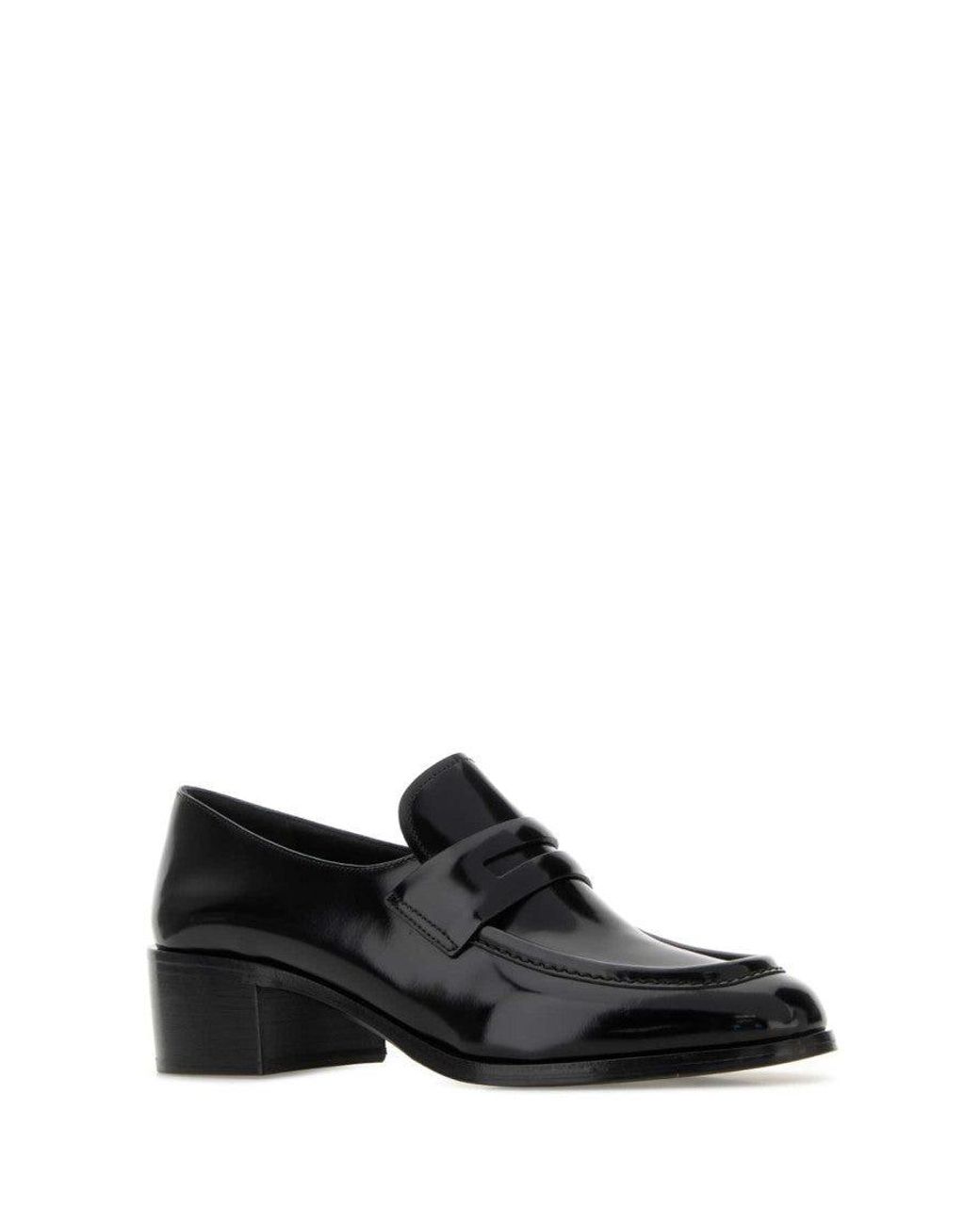 Church's Black Leather Prudence Loafers