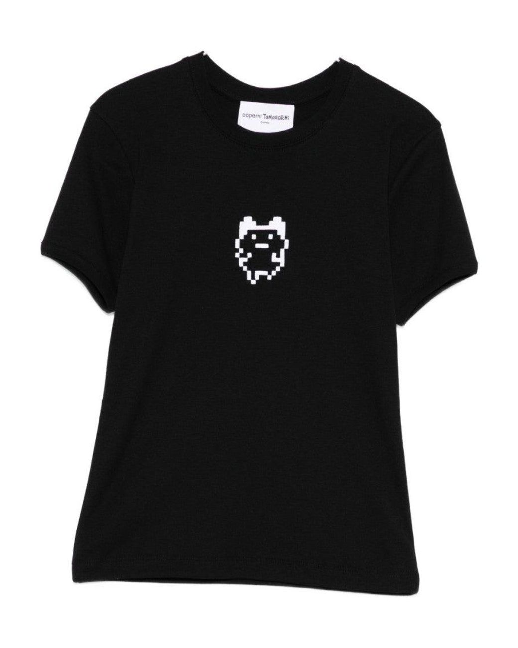 Coperni Black Cotton T-Shirt