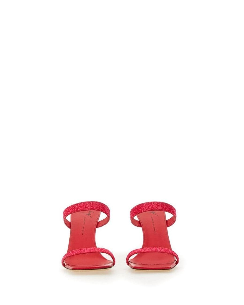 Giuseppe Zanotti Pink Fuchsia Slip On Heels