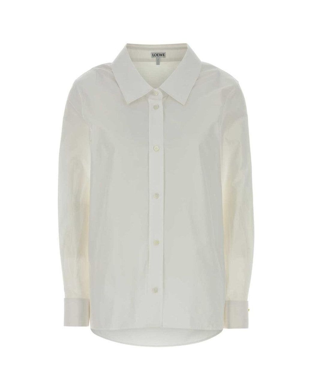 Loewe White Poplin Shirt