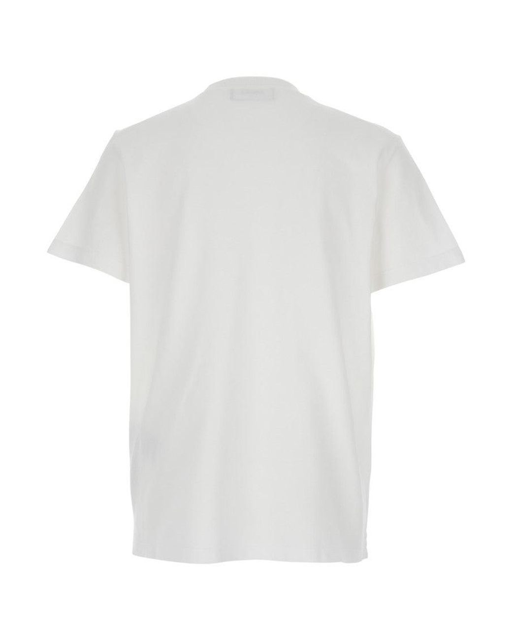 DSquared² White Crew Neck T-Shirt for men