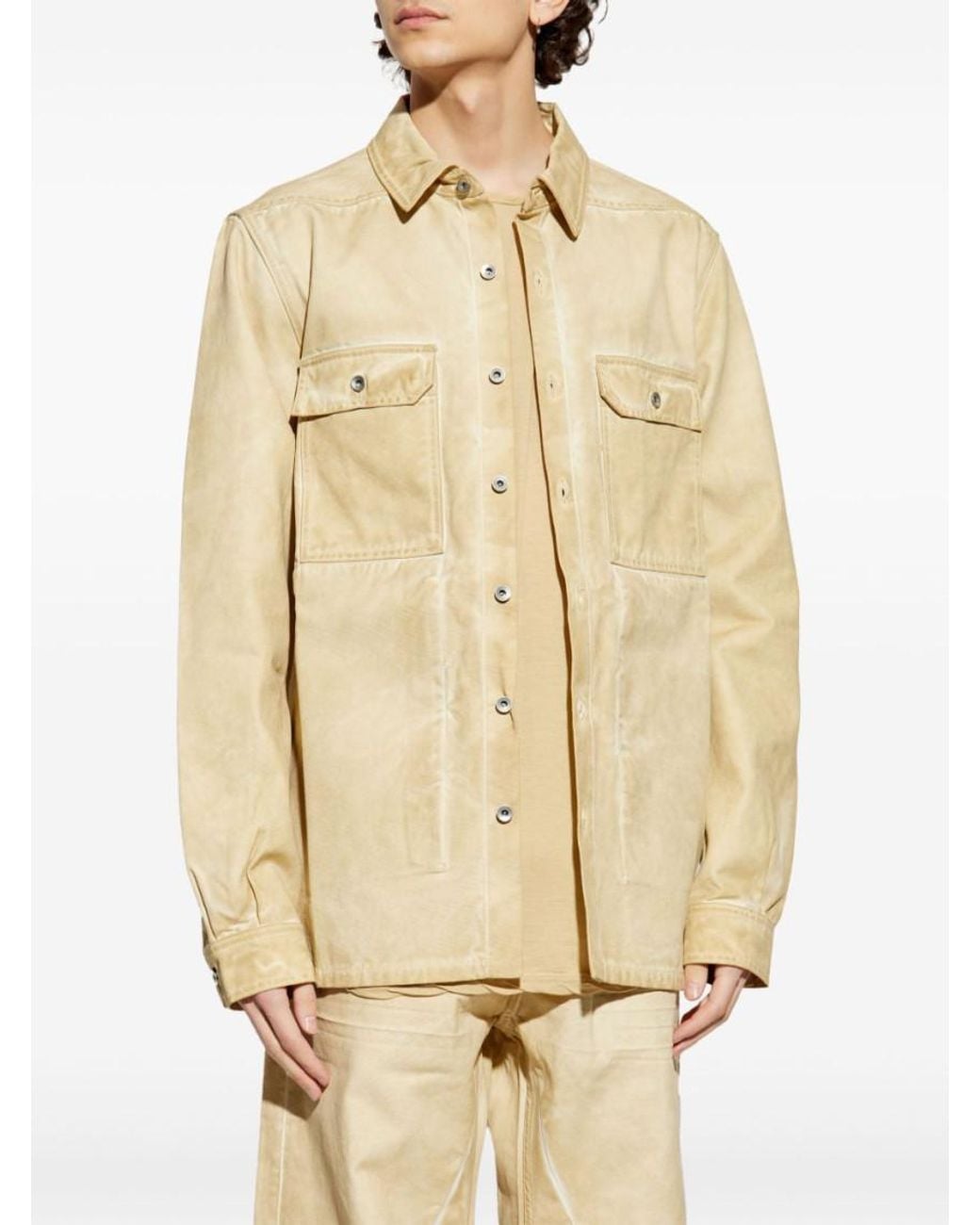 Rick Owens Natural Classic Jacket for men