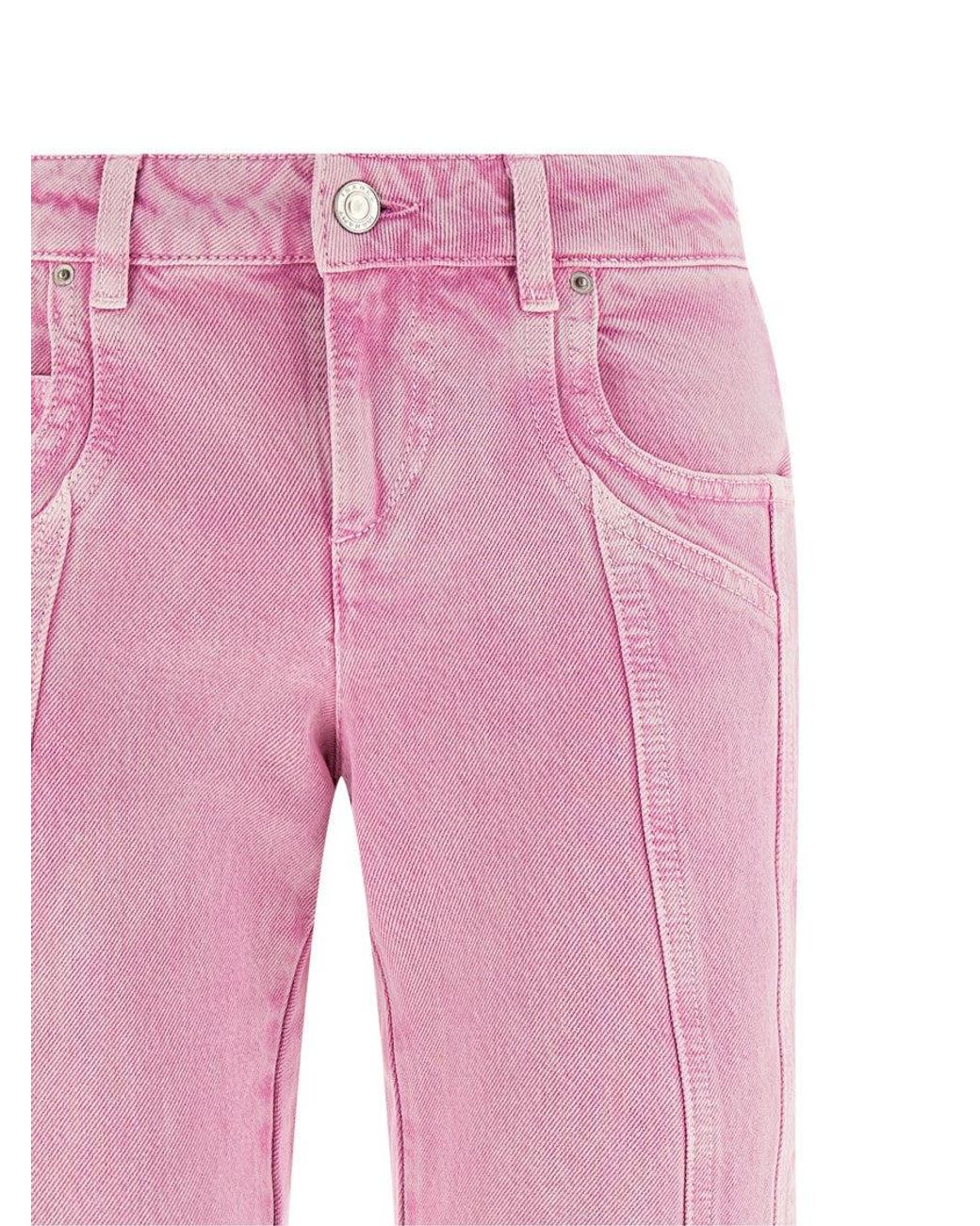 Isabel Marant Pink Jaylis Jeans