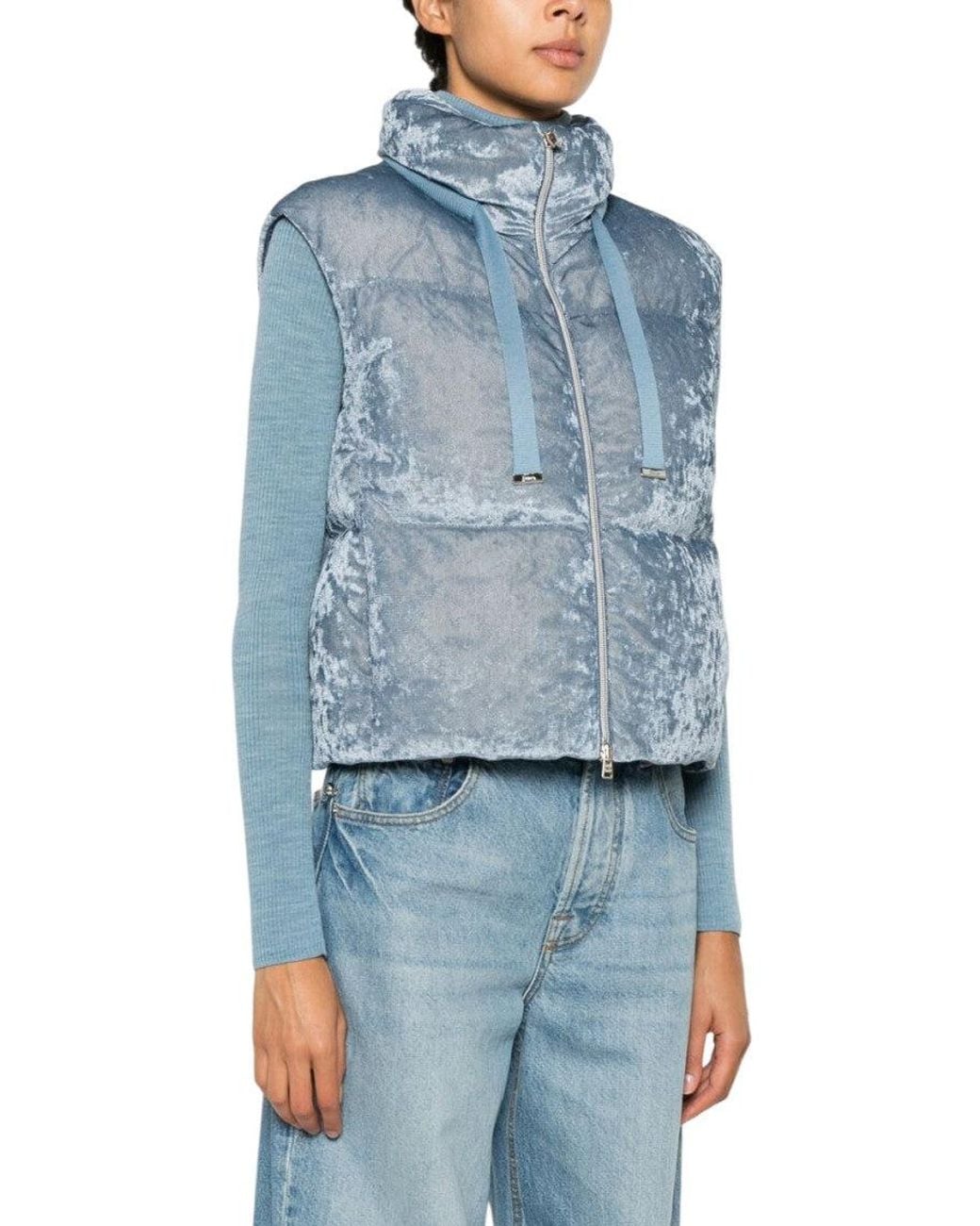 Herno Blue Hood Jacket