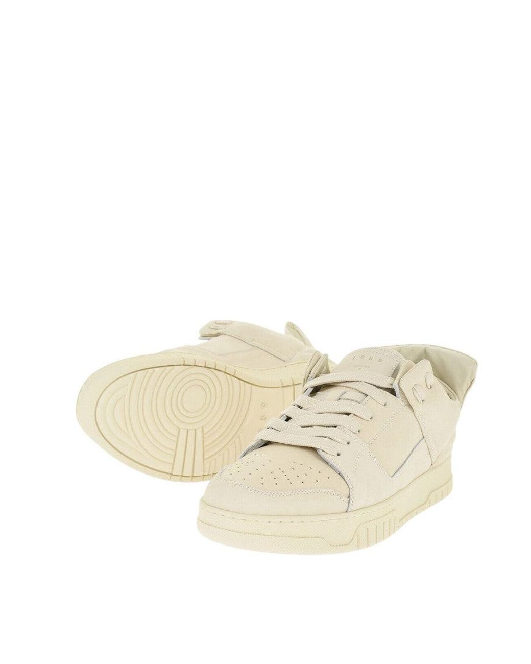 1989 STUDIO Natural Leather Low-Top Sneakers for men