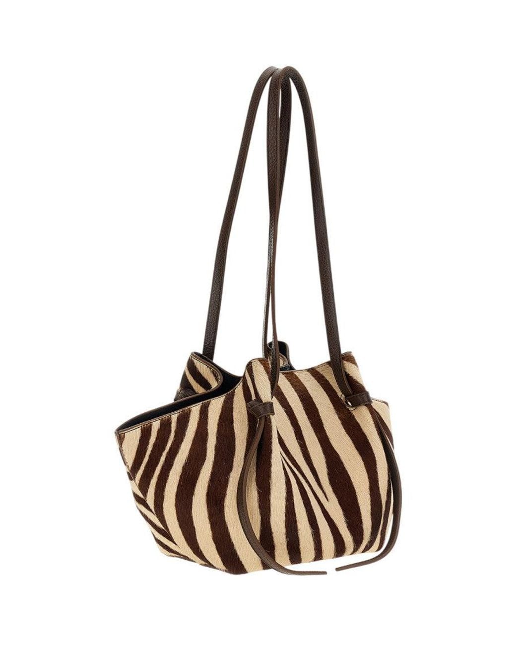 Yuzefi Metallic Natural/ Mochi Large Tote