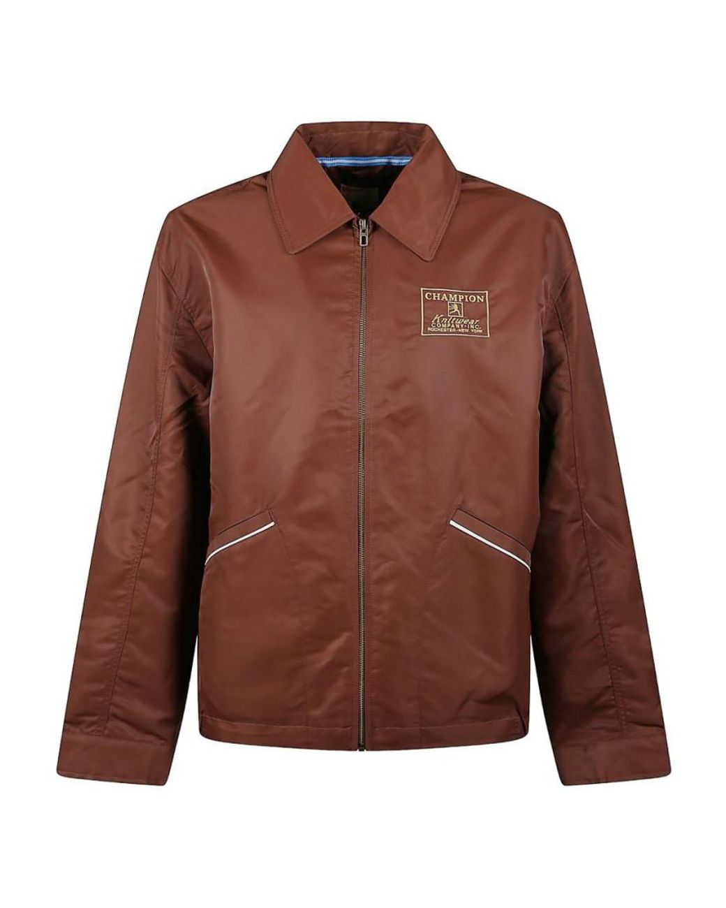 Champion Brown Logo Jacket for men