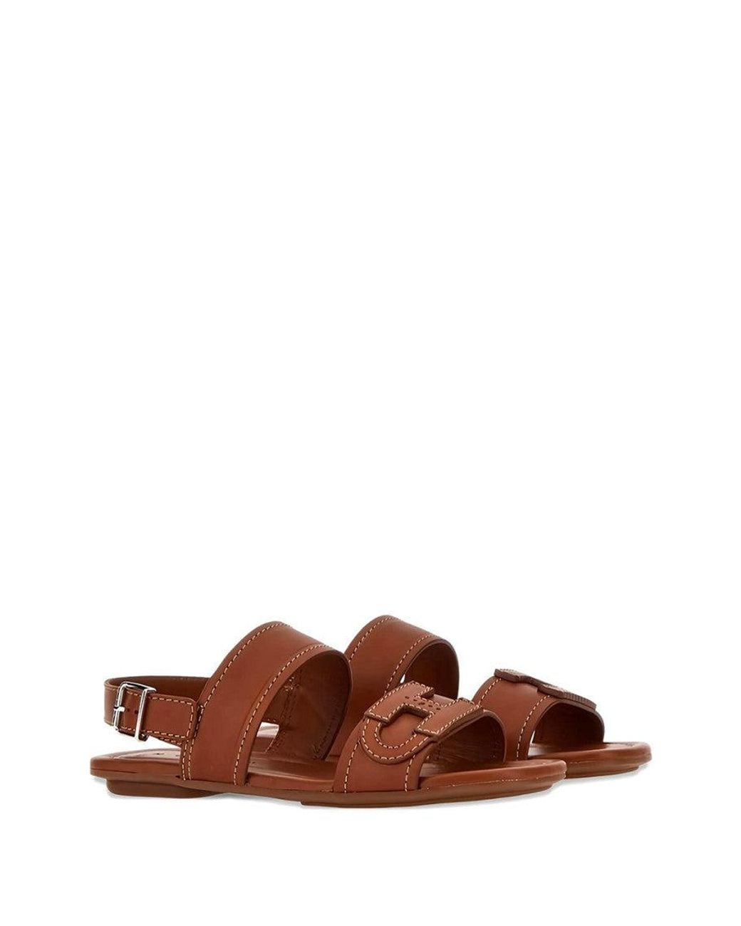 Hogan Brown H685 Sandals