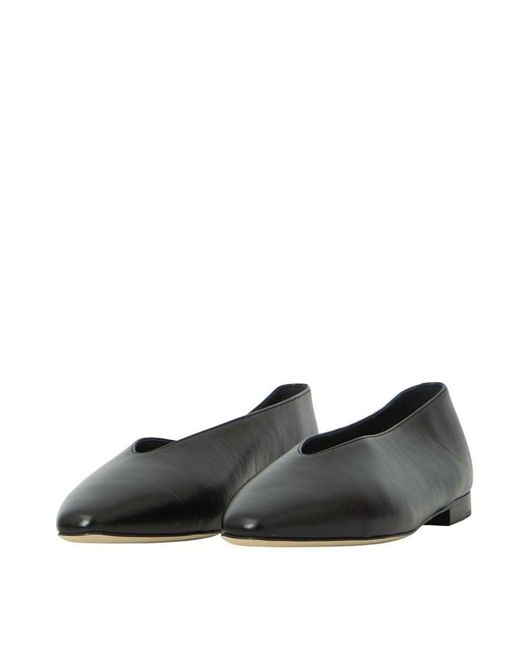 Jimmy Choo Black Margot Ballet Flats