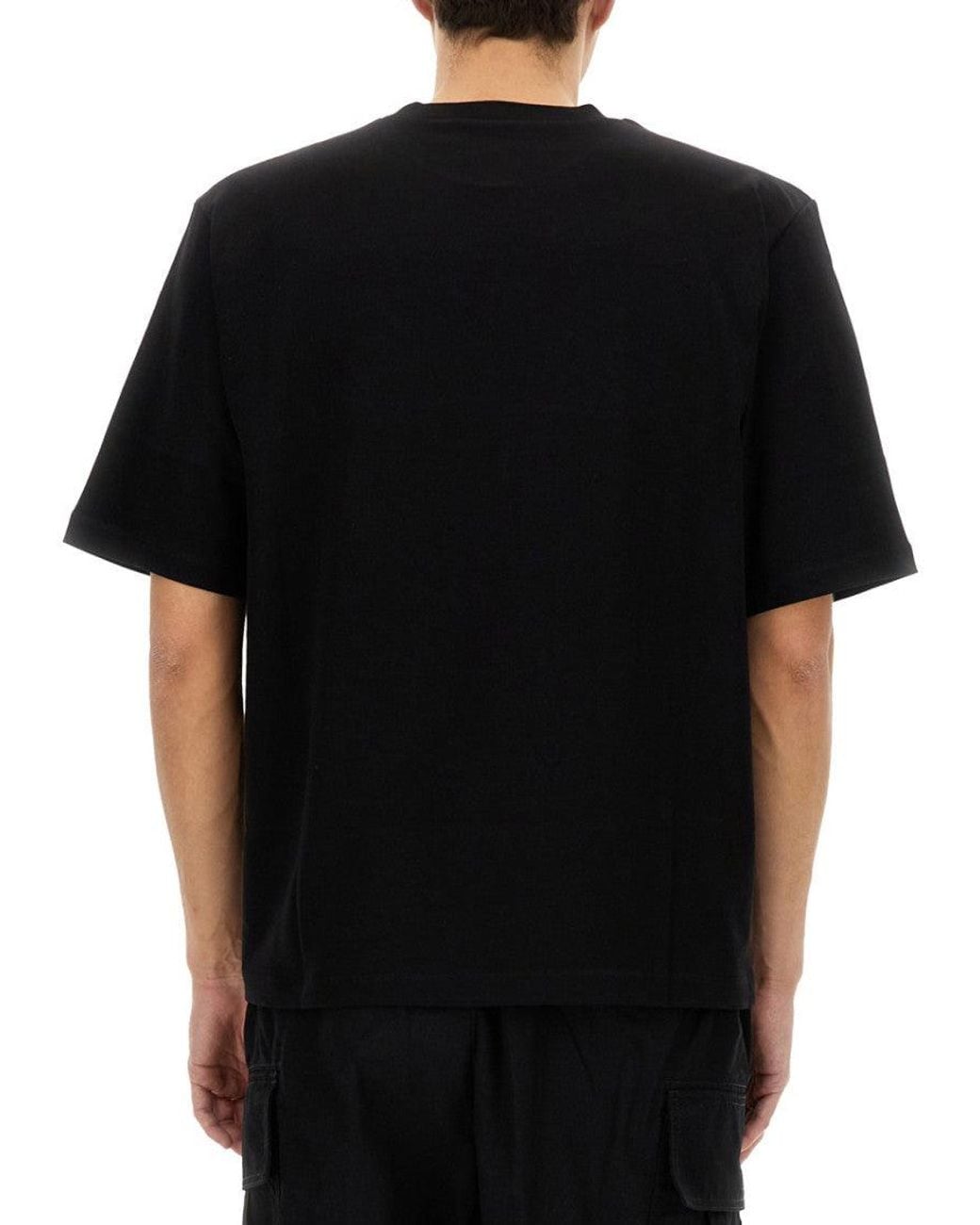 DSquared² Black Logo Crew Neck T-Shirt for men