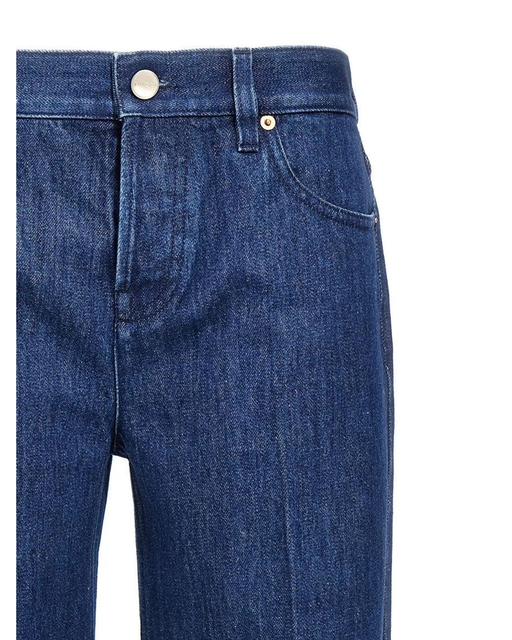 Gucci Blue Straight Fit Denim