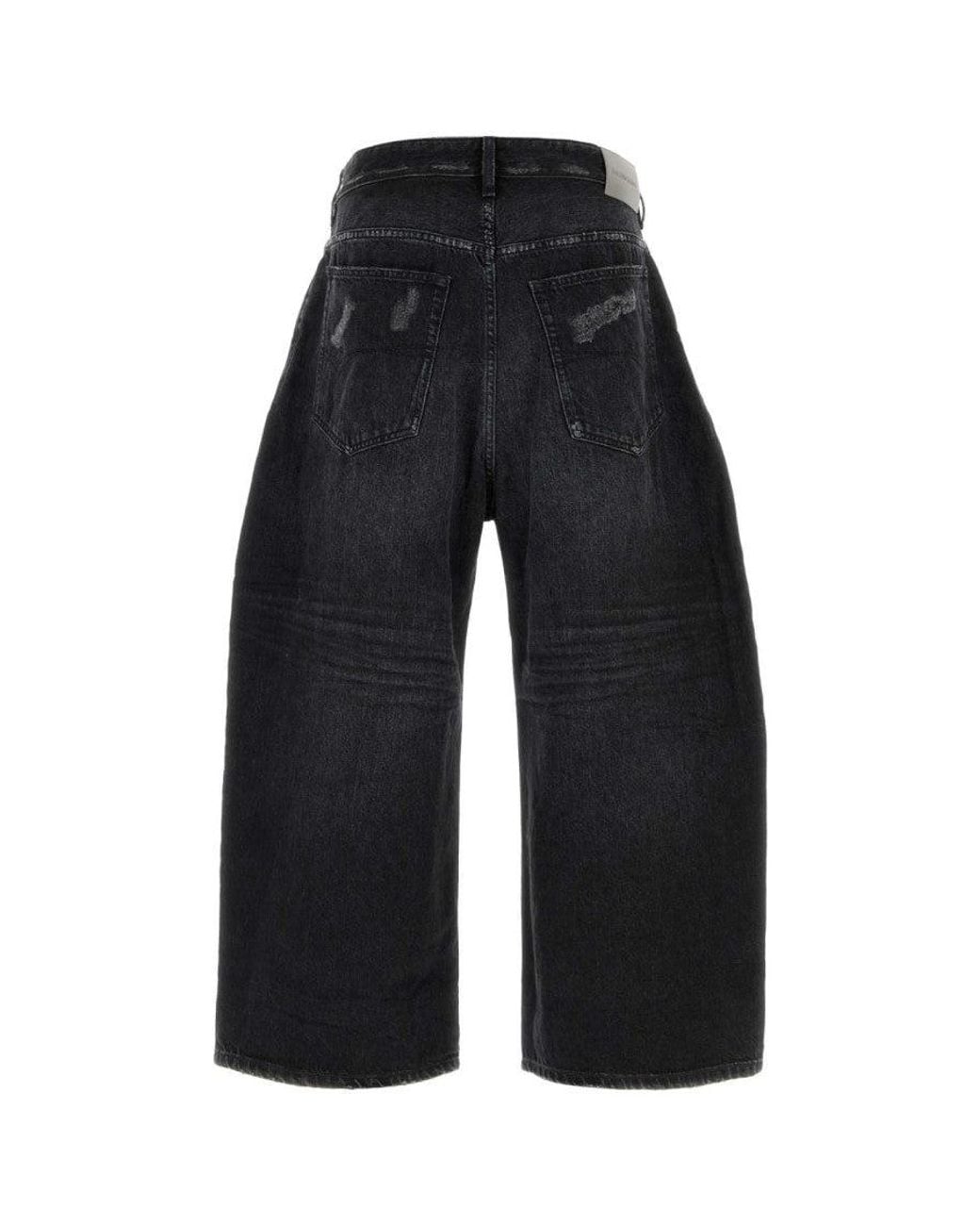 Balenciaga Blue Mid Rise Jeans for men