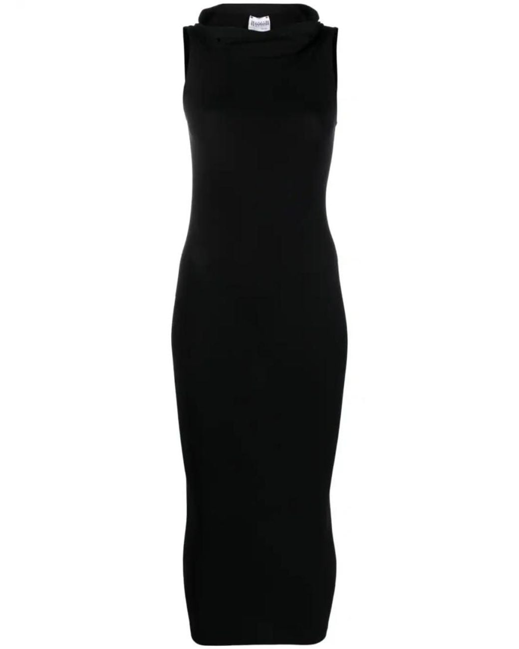 Wolford Black Fatal Cut Out Midi Dress