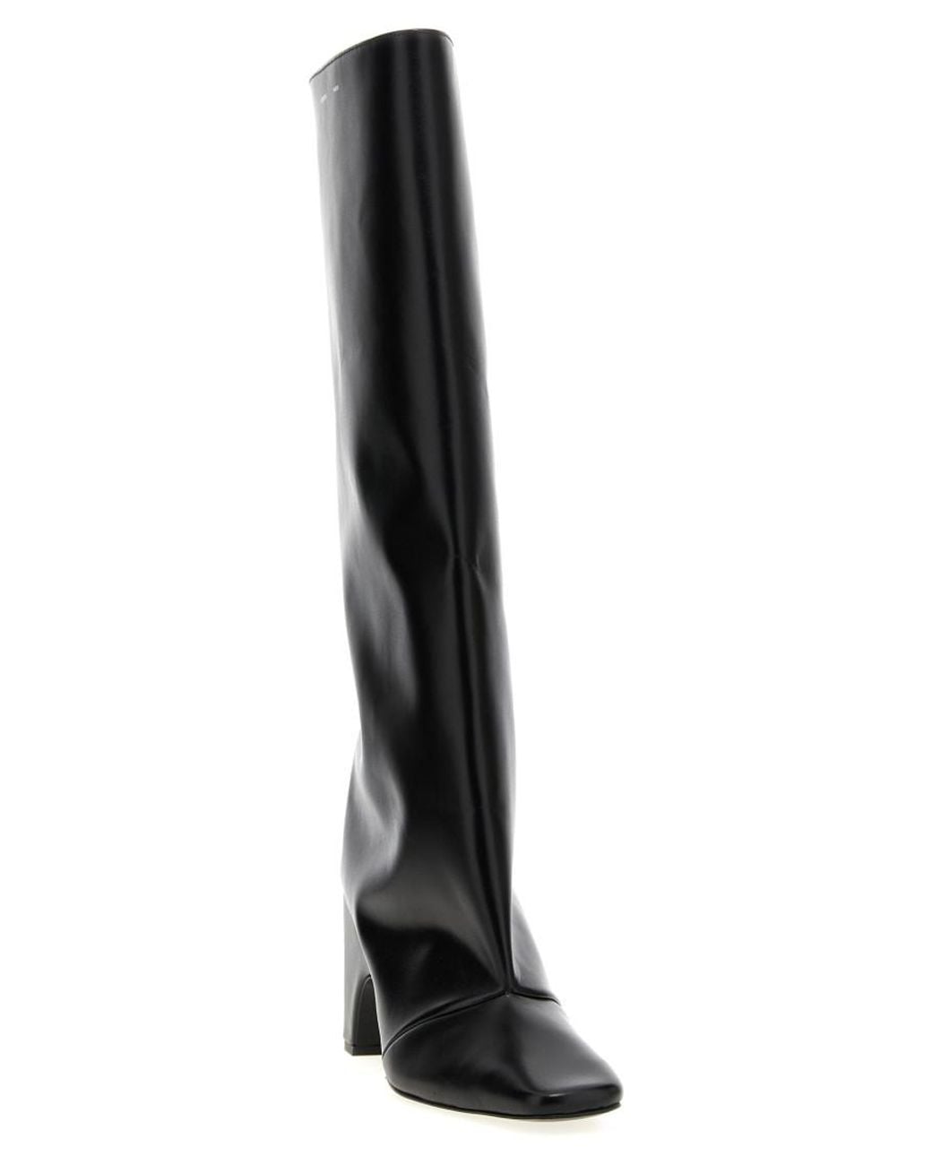 Coperni Black Bridge Leather Boot