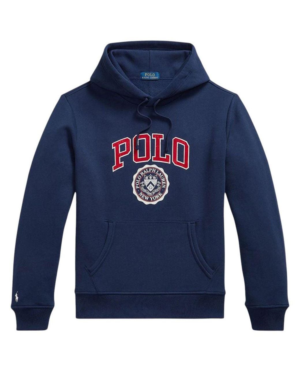 Polo Ralph Lauren Blue Regular Logo Hoodie for men