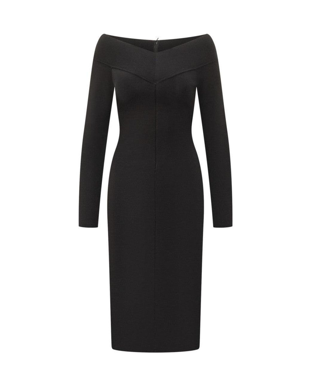 Stella McCartney Black Off Shoulder Mini Suit