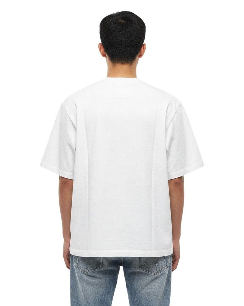 DSquared² White Loose Logo T-Shirt for men