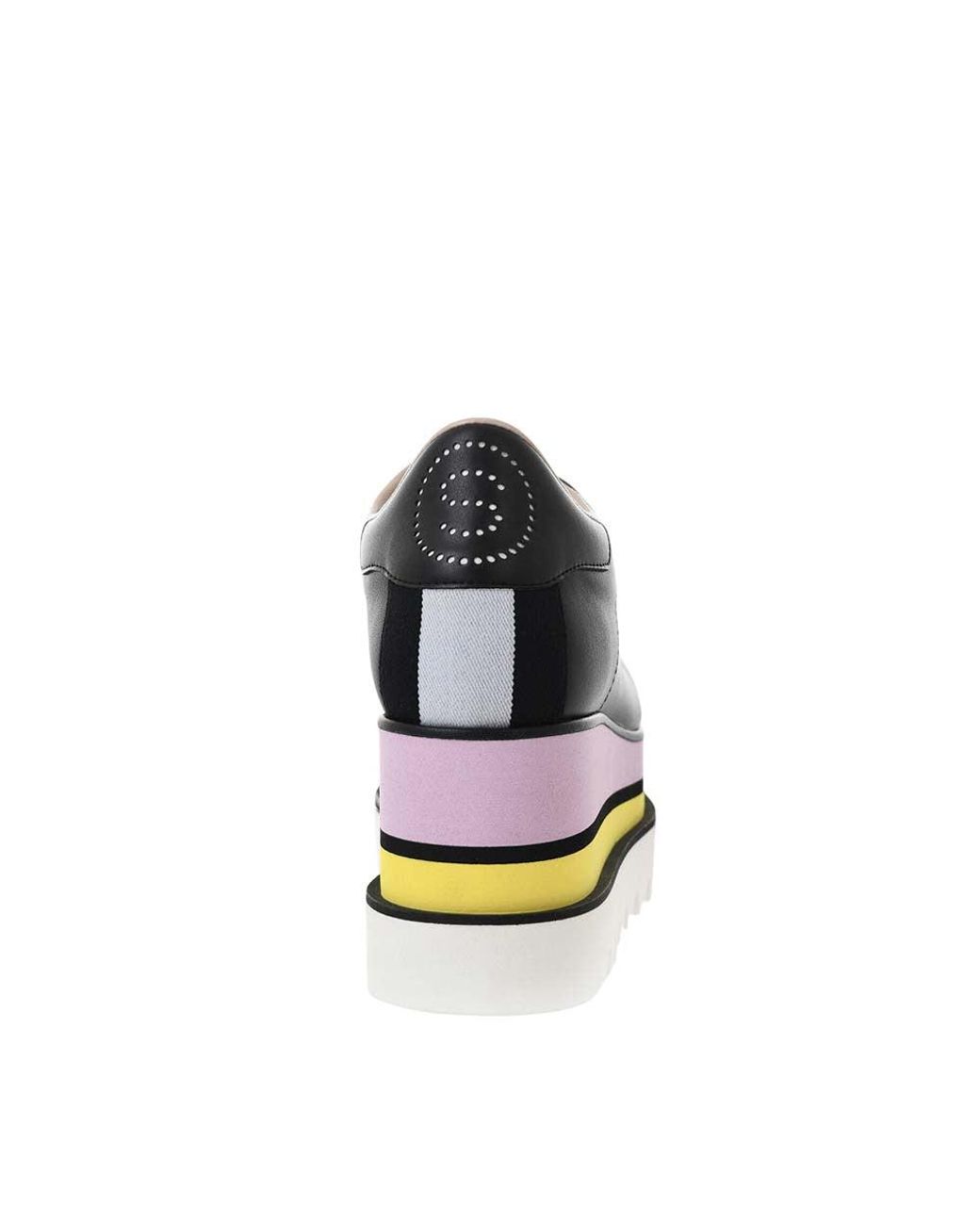 Stella McCartney Black Color Block Sneakers