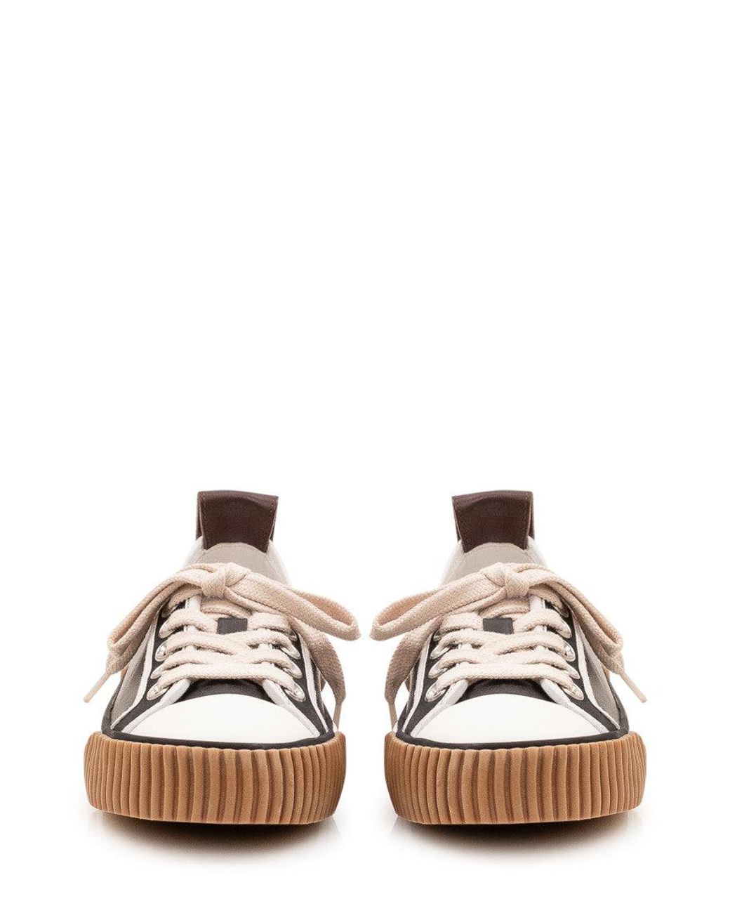 Versace White Logo Sneakers