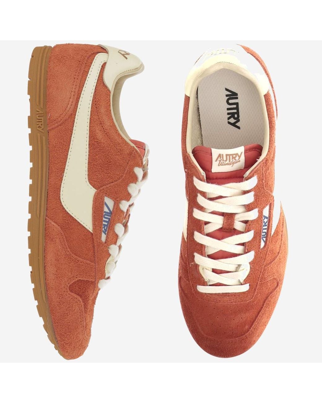 Autry Brown Windspin Sneakers for men