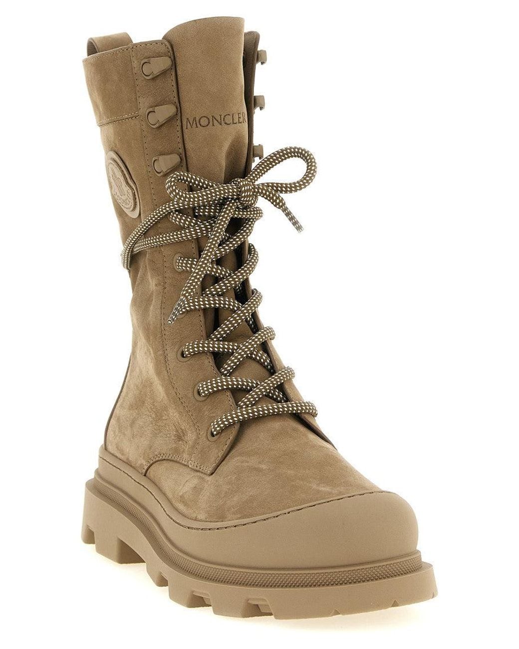 Moncler Brown 'Vera High' Boots