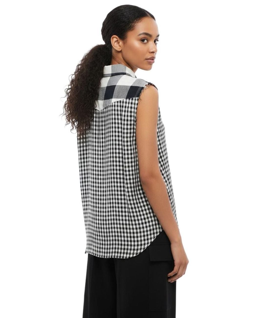 Woolrich Black Regular Gingham Shirt
